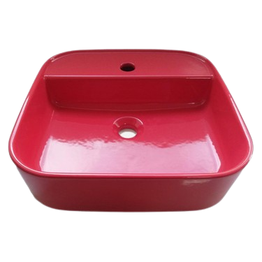NO28MUL001200 - GÜRALVİT  MOBİLYAÜSTÜ LAV. 42*42 D.SİZ KIRMIZI NOVA GÜRALVİT